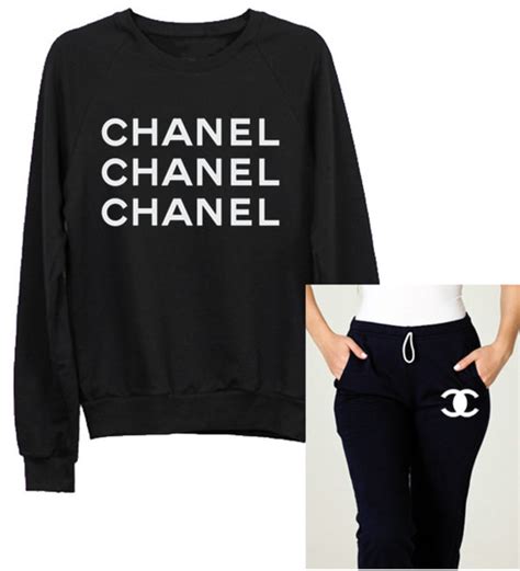 chanel knitwear 2017|chanel sweatsuit for women.